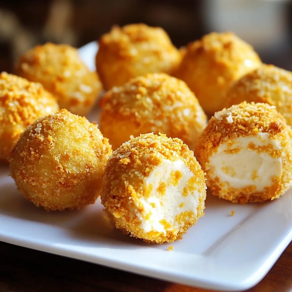 Easy No Bake Pumpkin Cheesecake Balls Recipe
