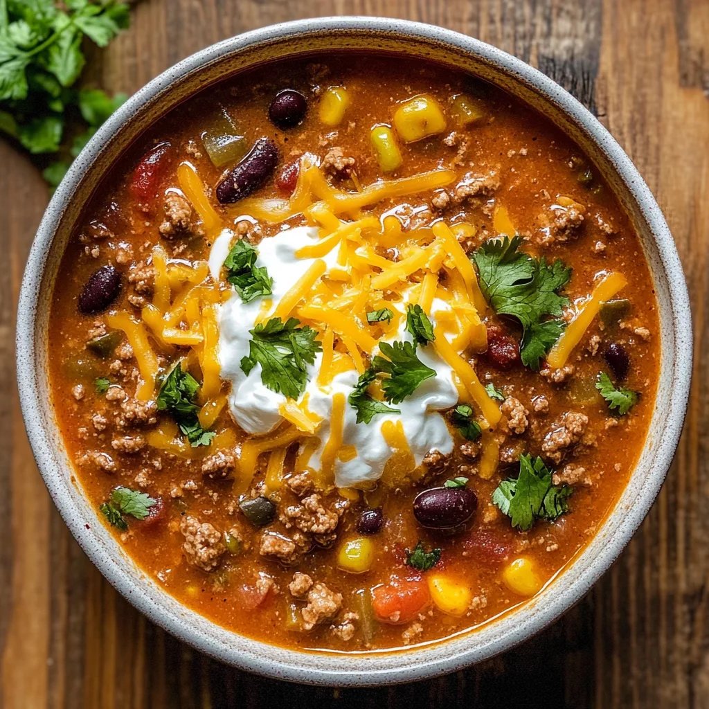 Creamy Taco Soup