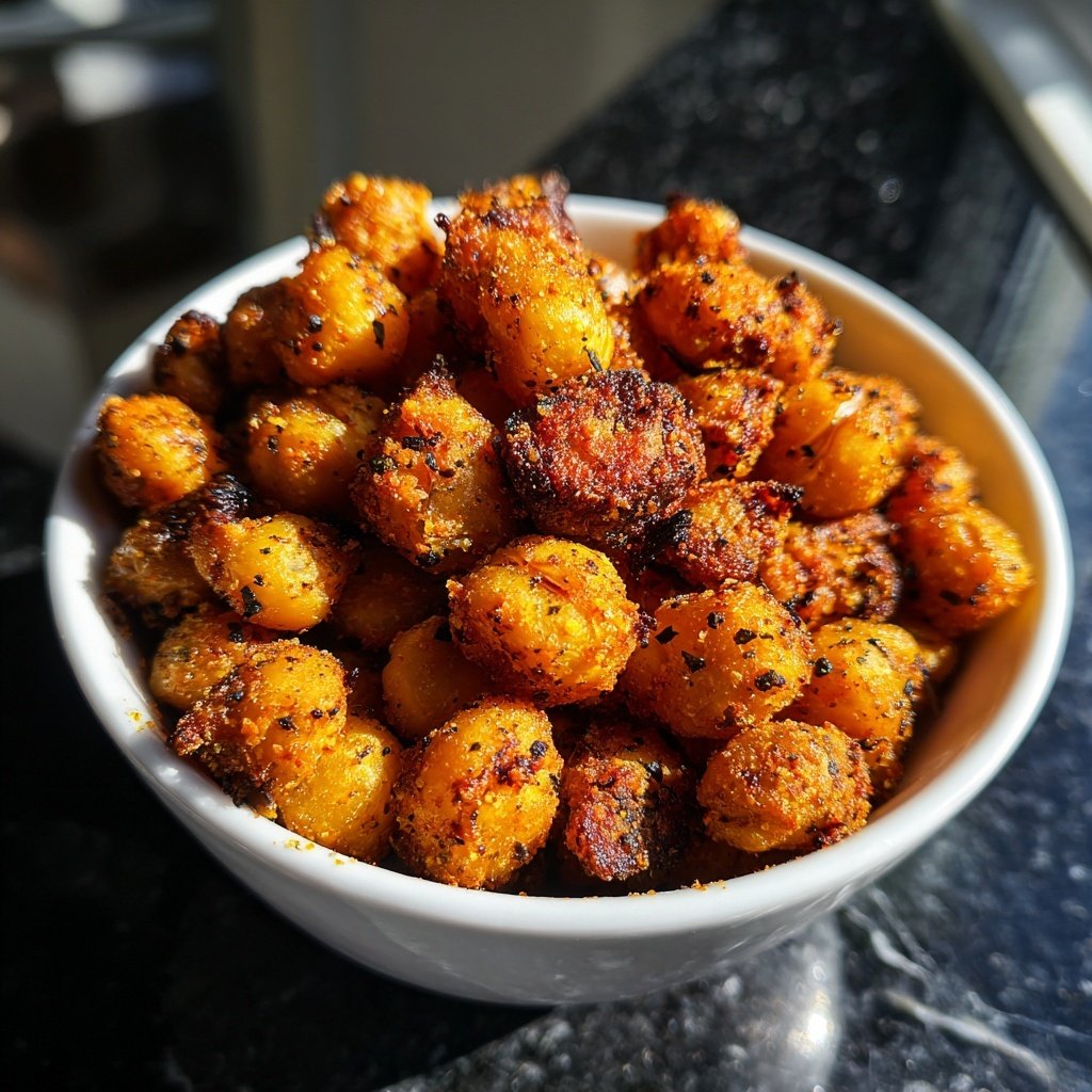 Roasted Chickpea Plant Based Parmesan