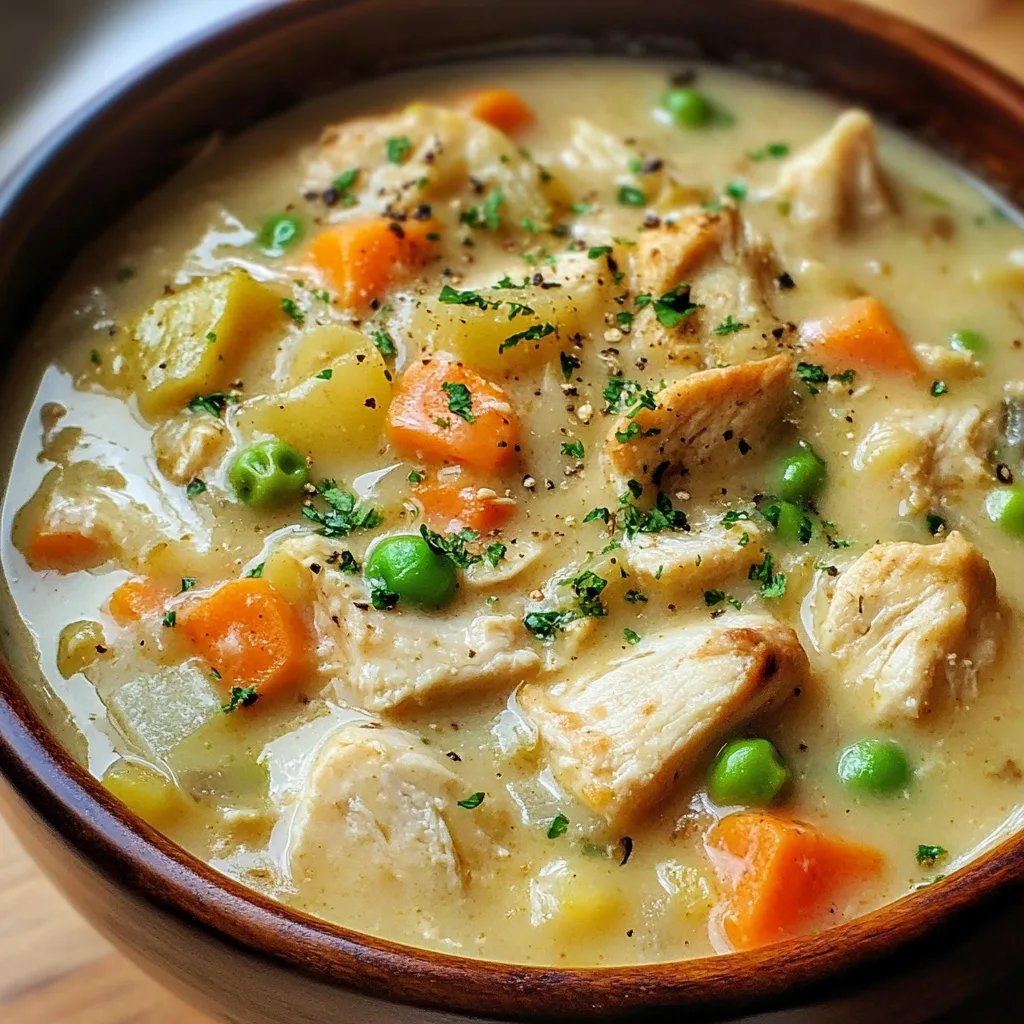 Chicken Pot Pie Soup