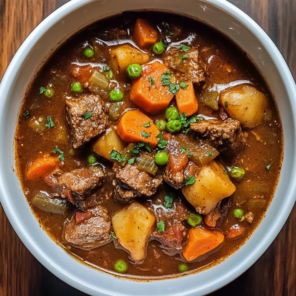 Comforting Crockpot Beef Stew