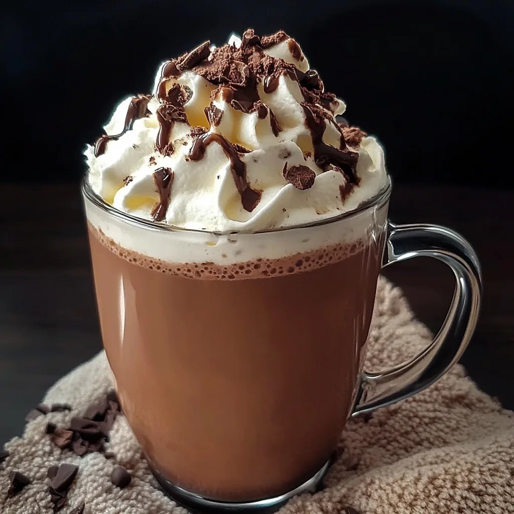 Decadent Whipped Hot Chocolate