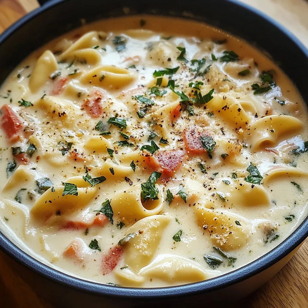 Easy White Lasagna Soup