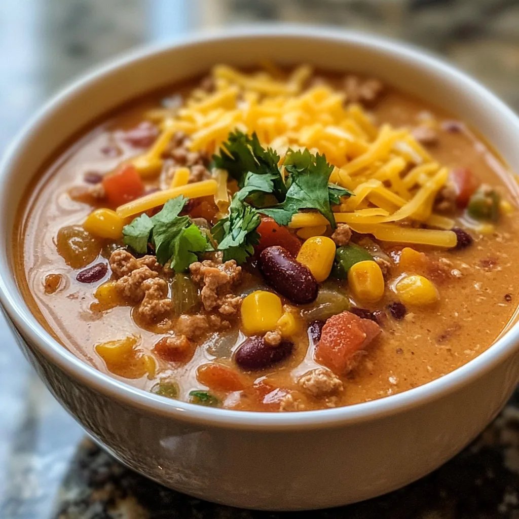 Creamy Taco Soup