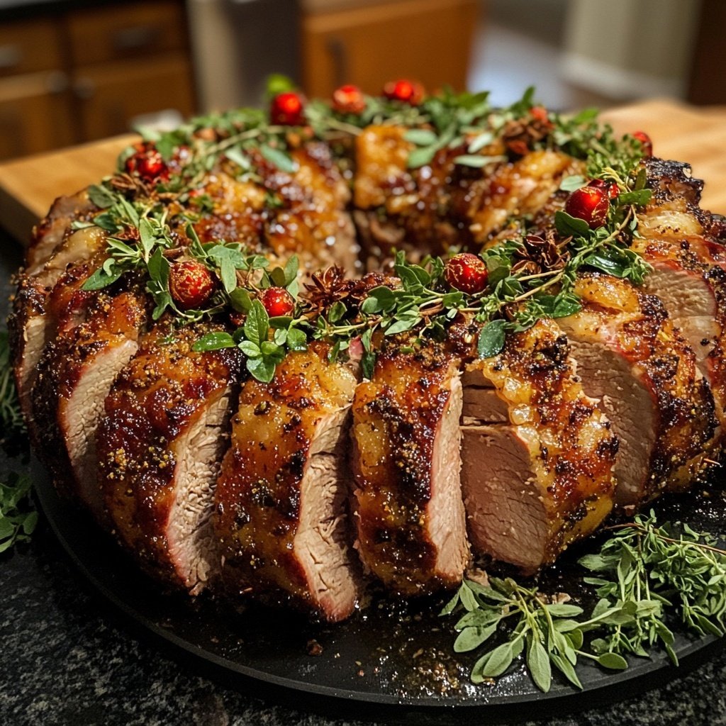 Holiday Crown Pork Roast