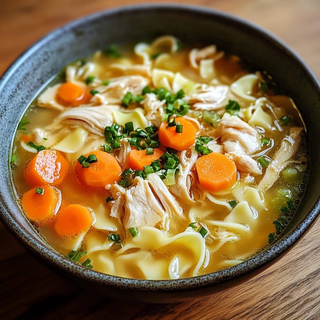 Classic Chicken Noodle Soup