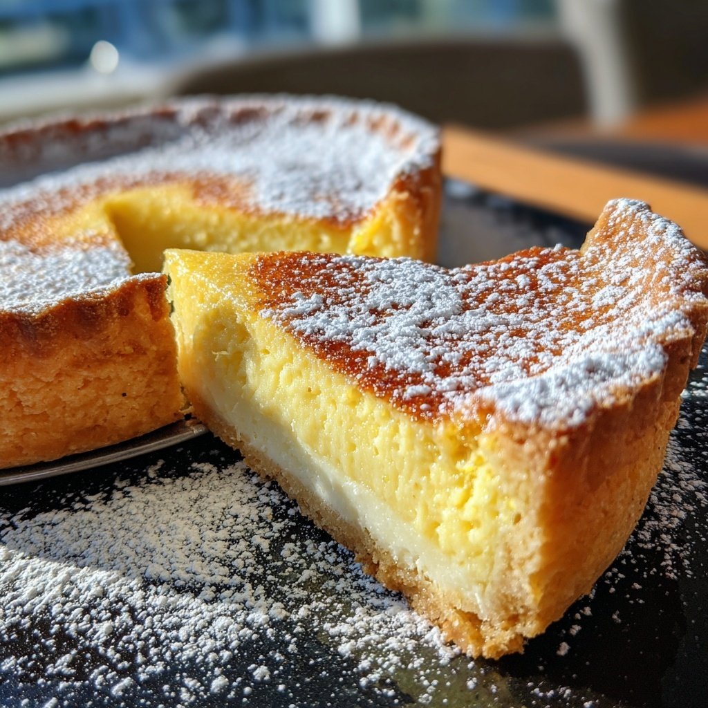 Japanese Yuzu Tart with Cream