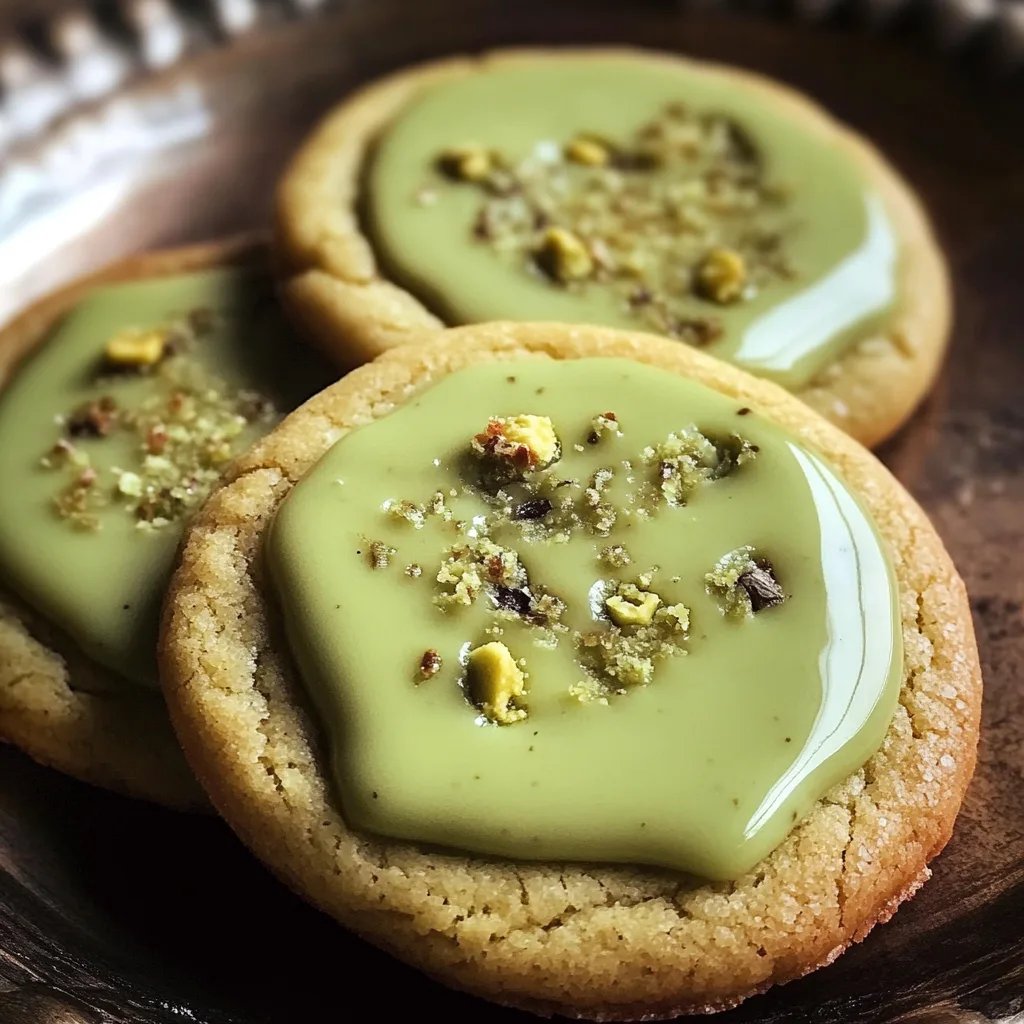Pistachio Cream Cookies
