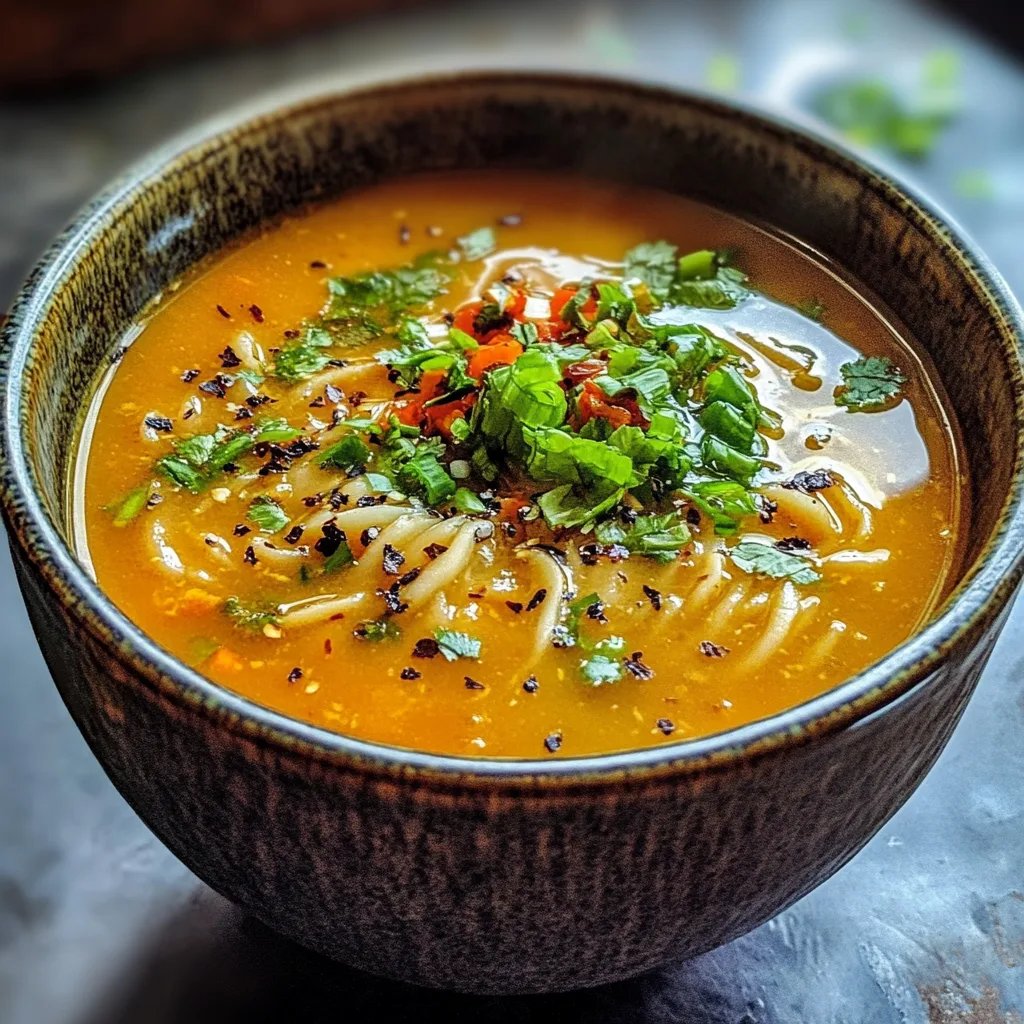 Spicy Ginger Soup Changed My Life Forever!