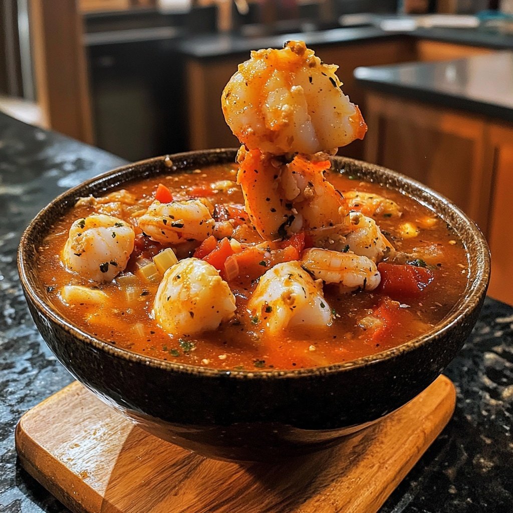 Classic Italian-American Cioppino Seafood Stew
