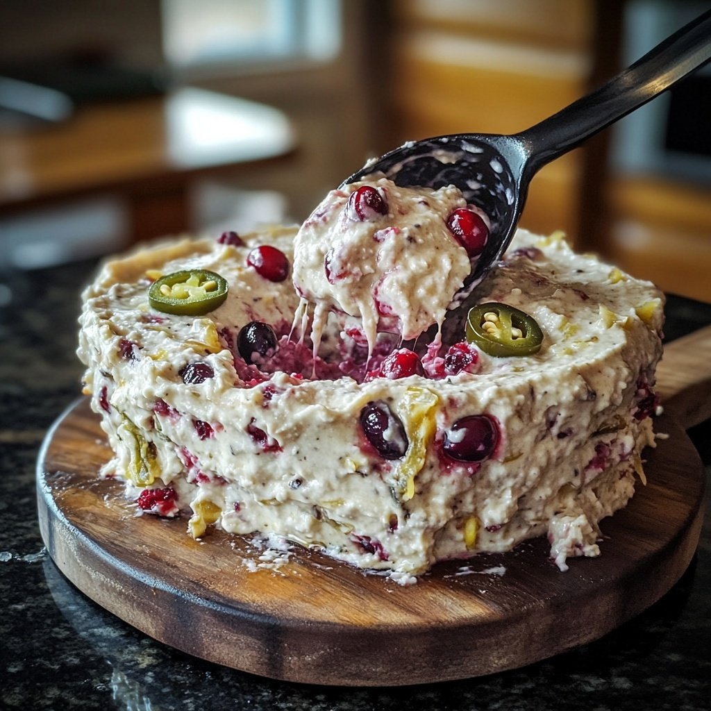 Quick Cranberry Jalapeno Dip