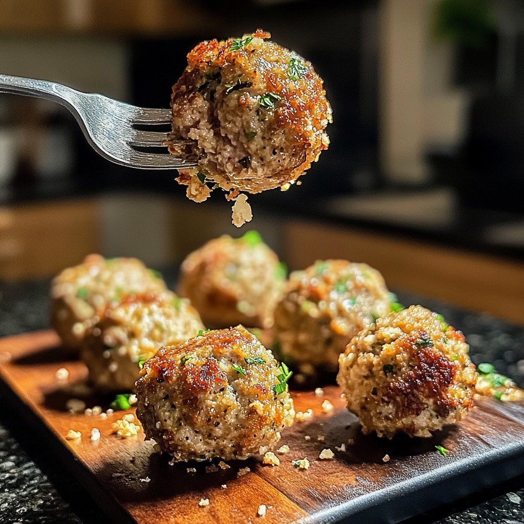 The Juciest Turkey Meatballs