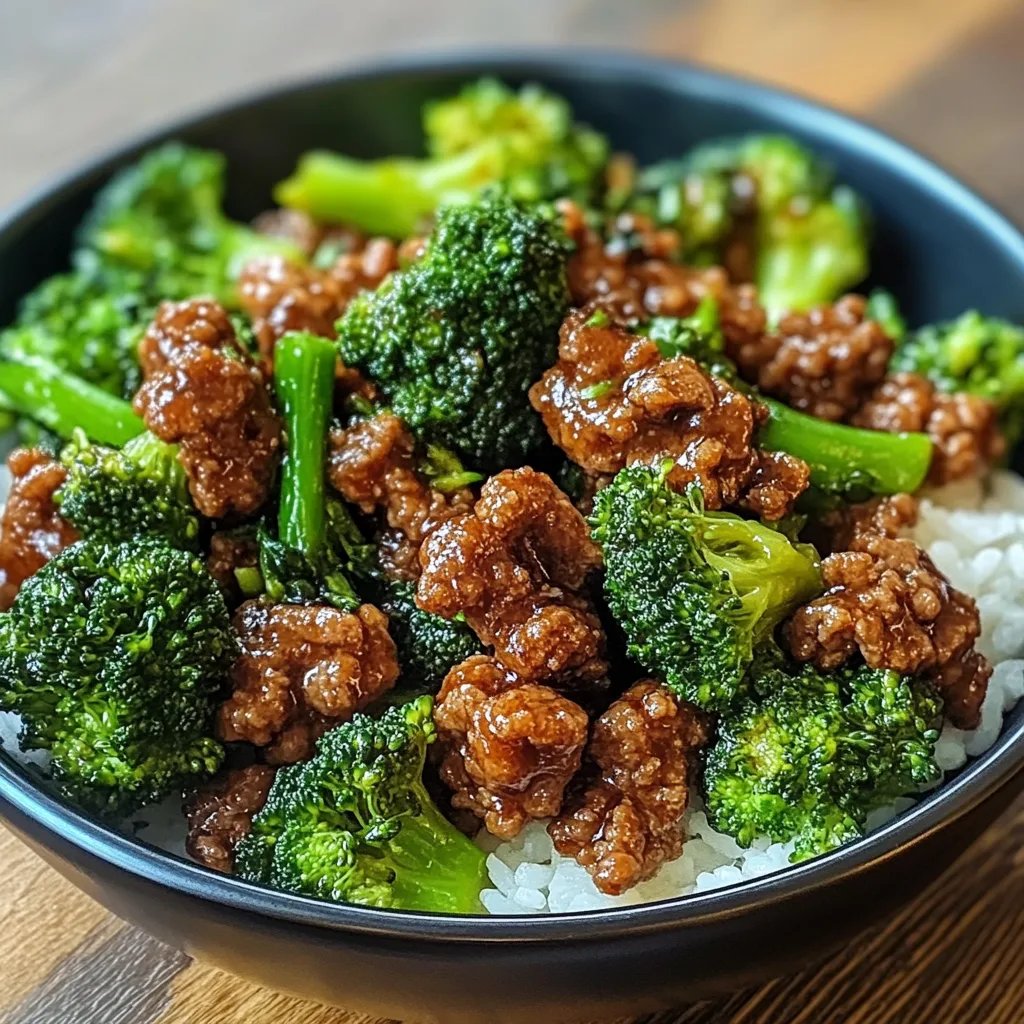 Honey Garlic Ground Beef & Broccoli: An Incredible 5-Ingredient Recipe