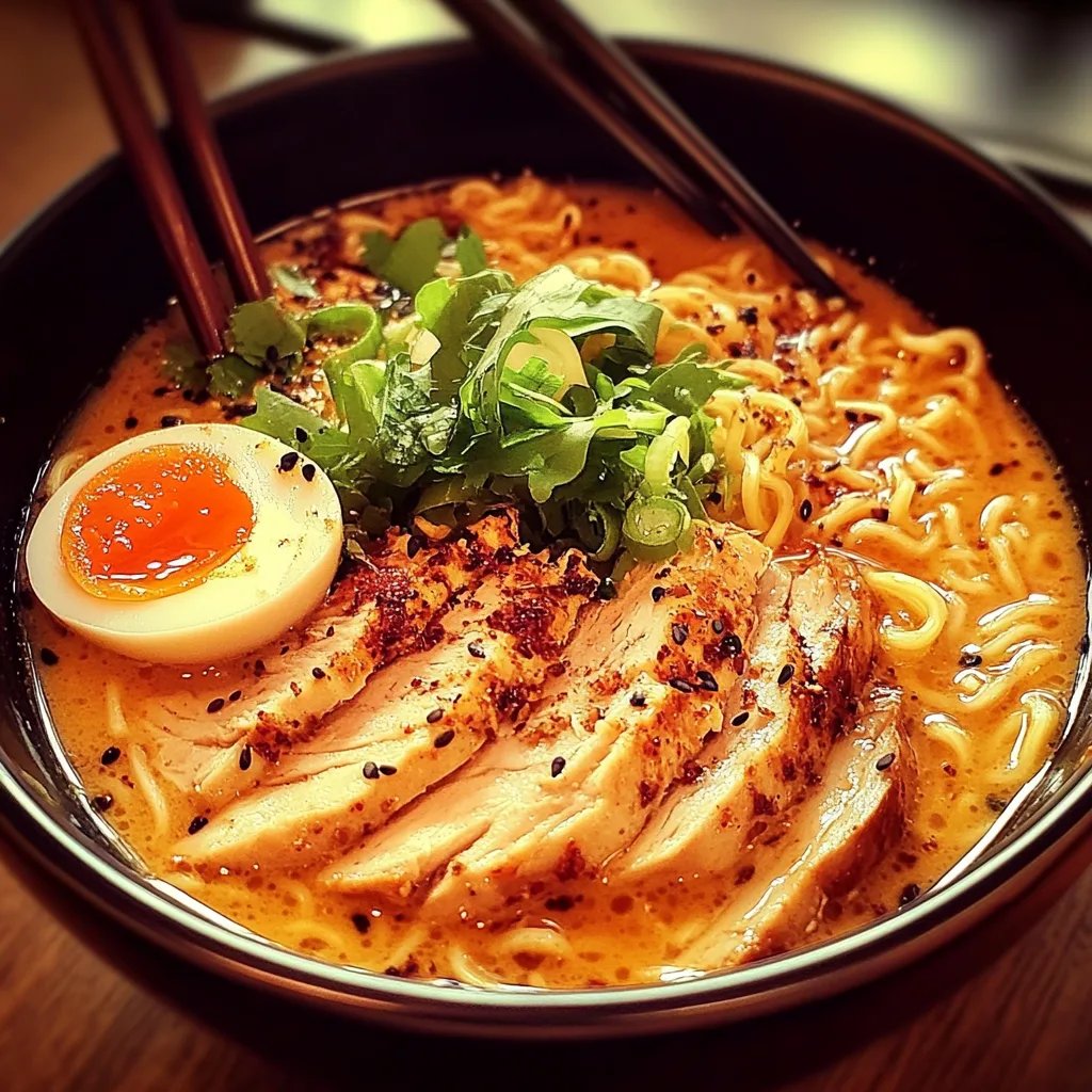 Chicken Ramen Noodles