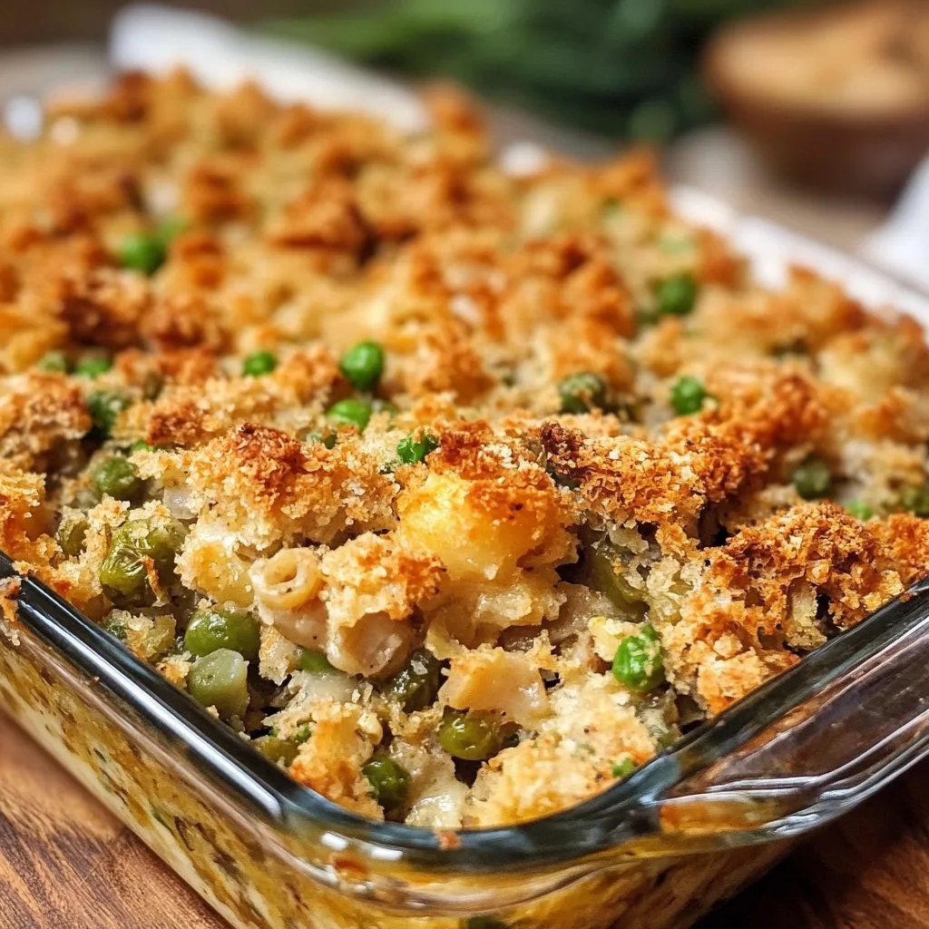 Green Bean Stuffing Casserole