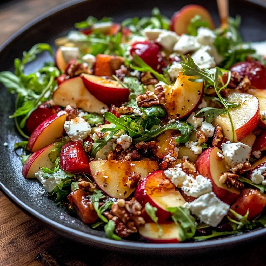 Autumn Harvest Honeycrisp Apple and Feta Salad