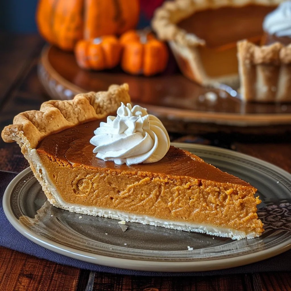 Easy Thanksgiving Pumpkin Pie Recipe