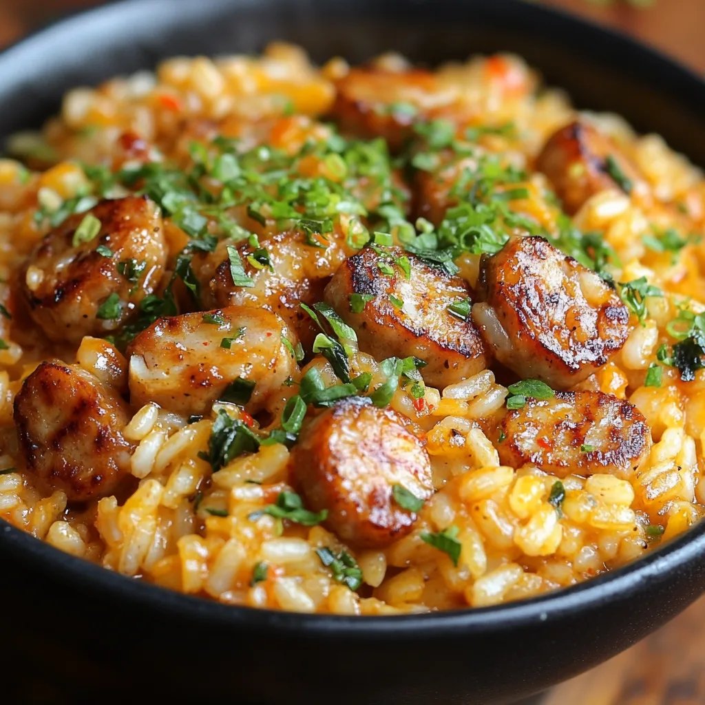 One Pot Rice with Sausage: An Incredible Ultimate Recipe for 6 Eager Eaters