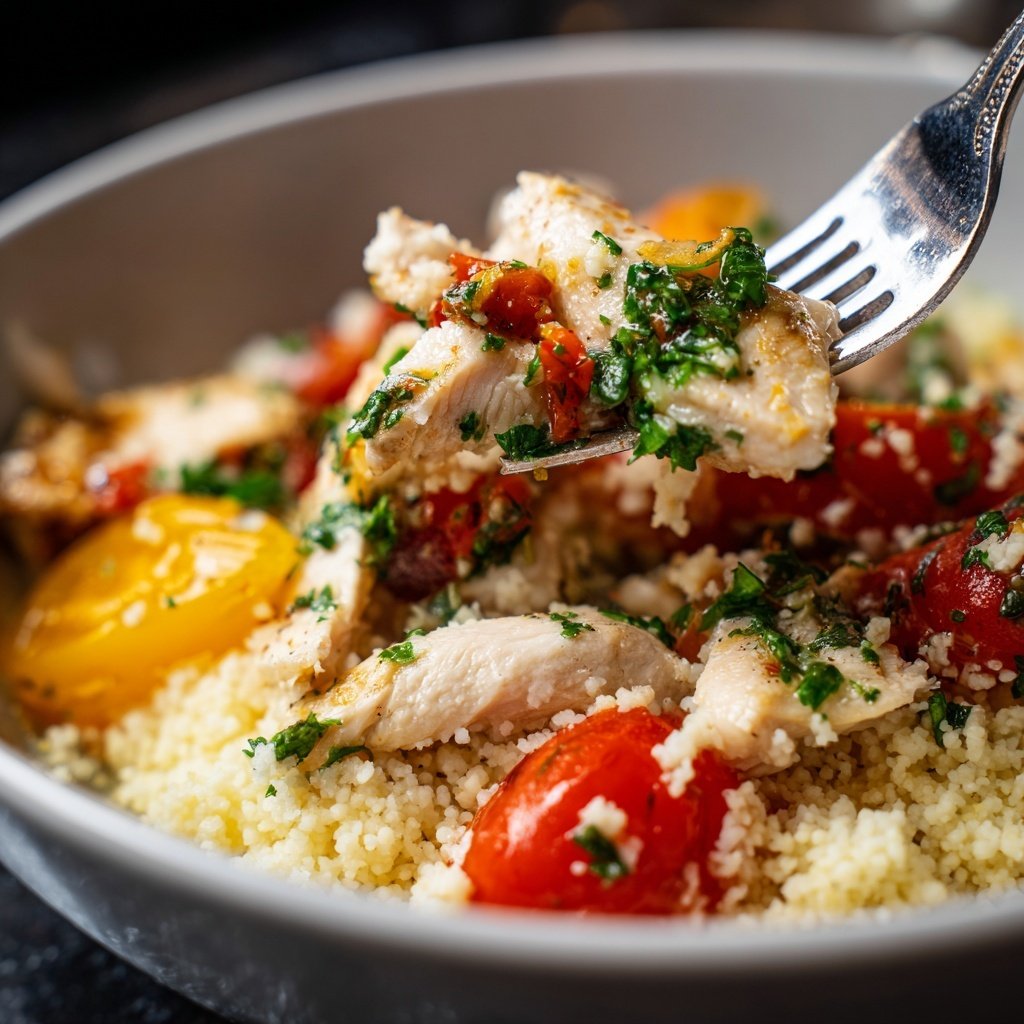 Mediterranean Chicken Bowls with Couscous