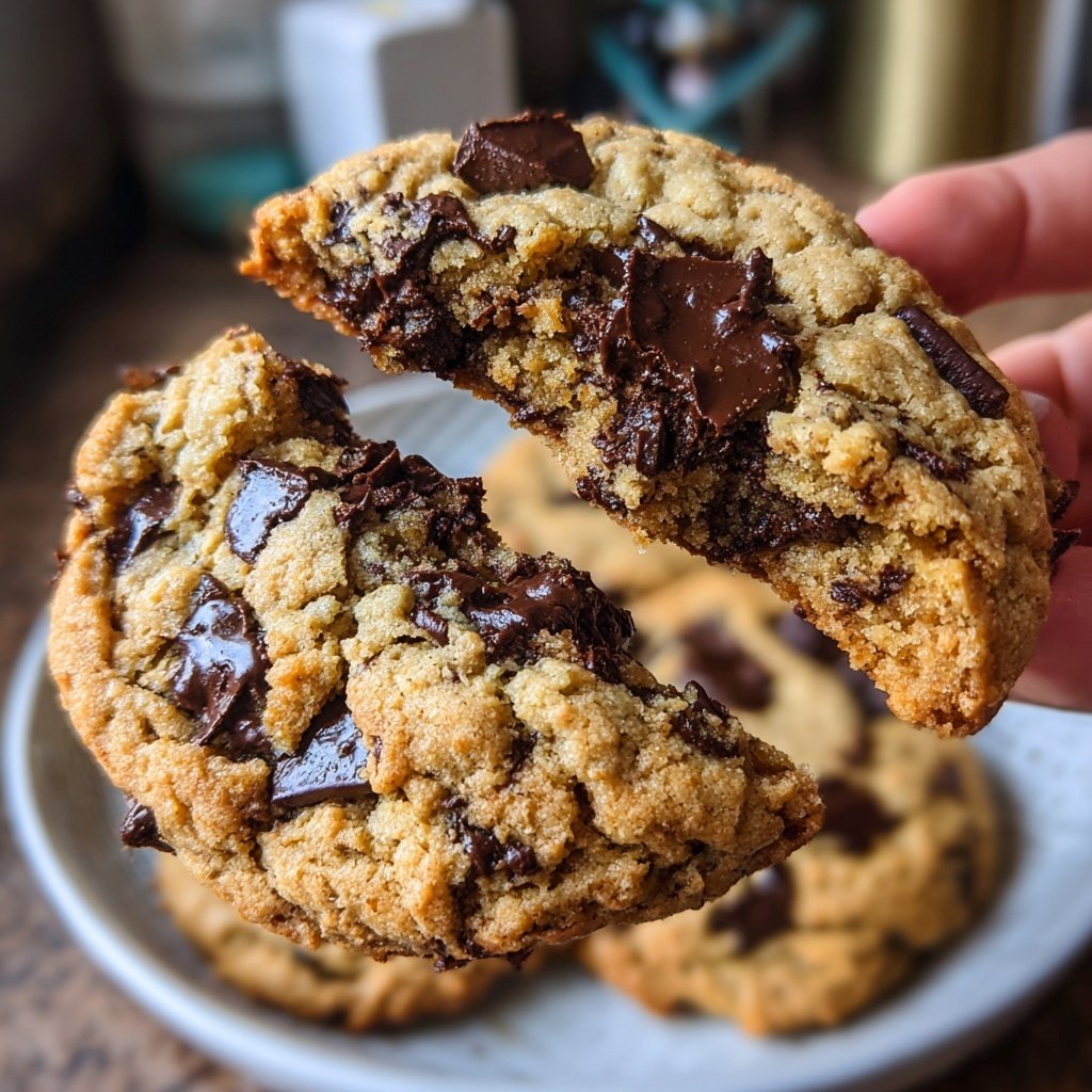 Chewy & Soft Vegan Chocolate Chip Cookies