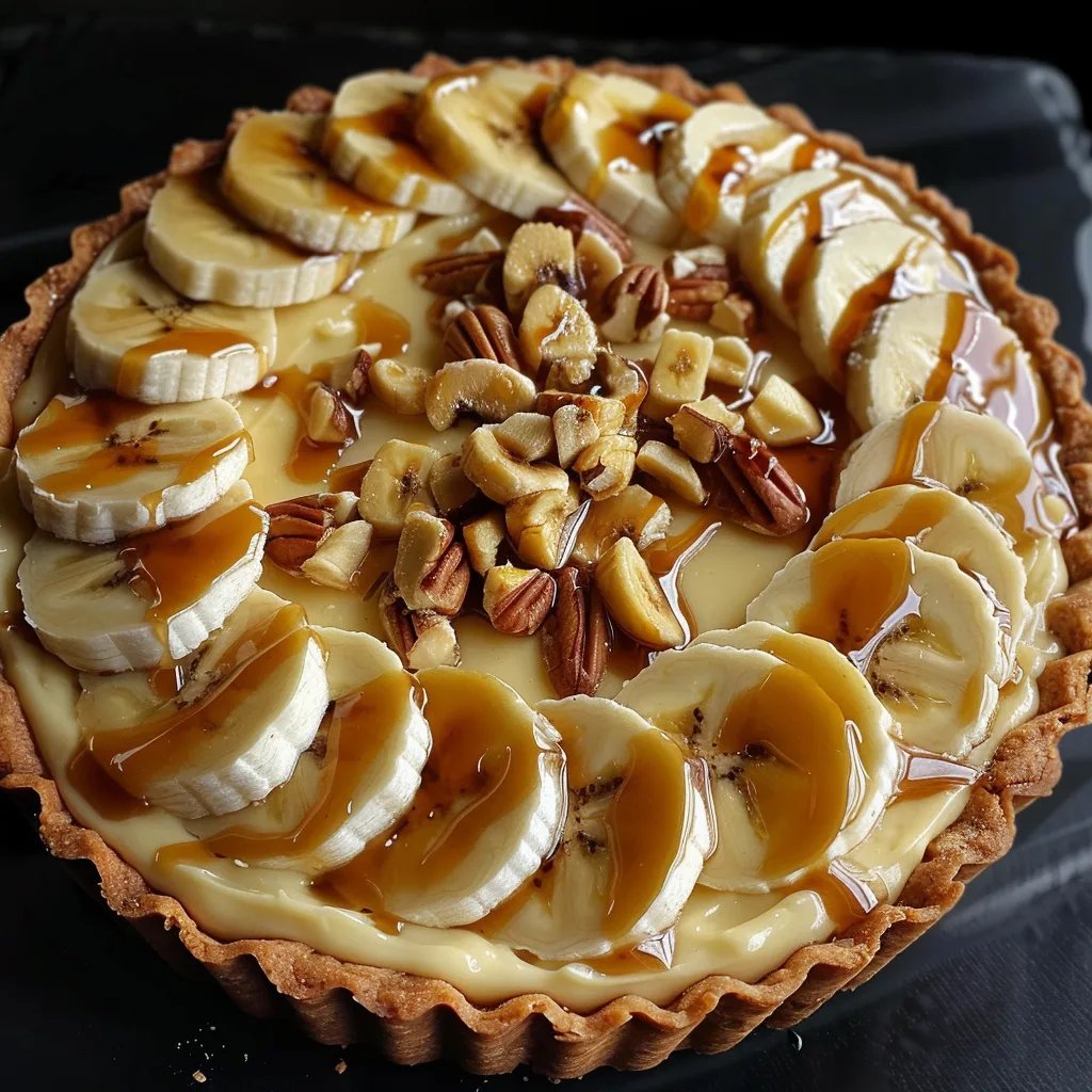 Easy & Tasty Banana Pie