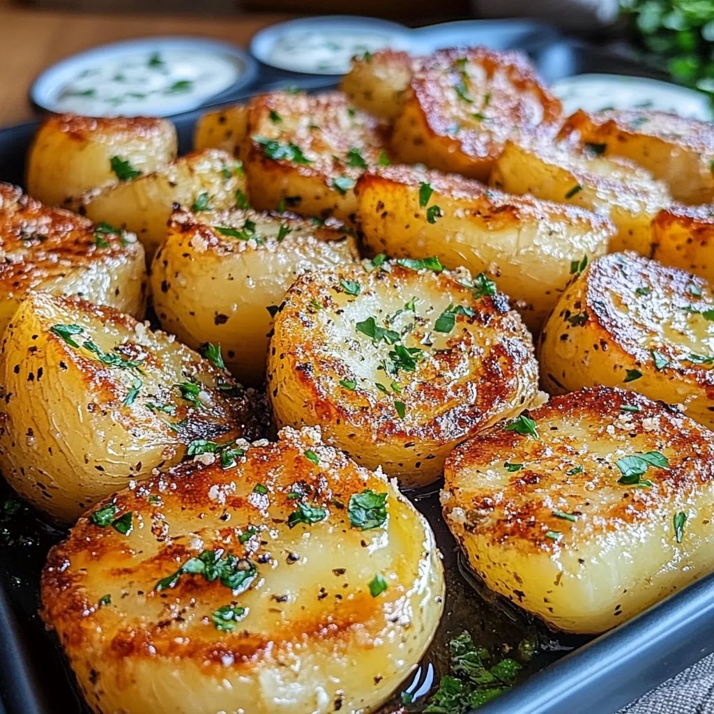 <p>Crispy Smashed Potatoes: An Amazing Ultimate Recipe</p>