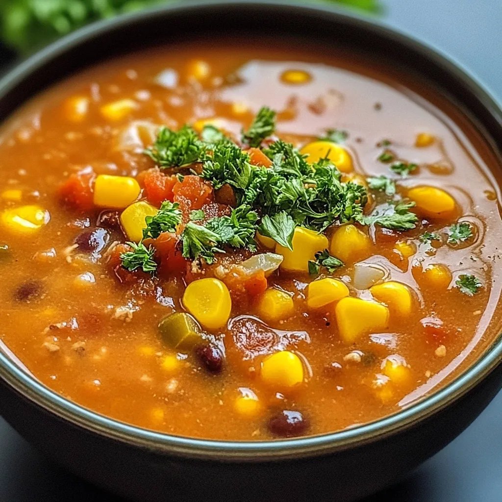 Quick & Easy Taco Soup