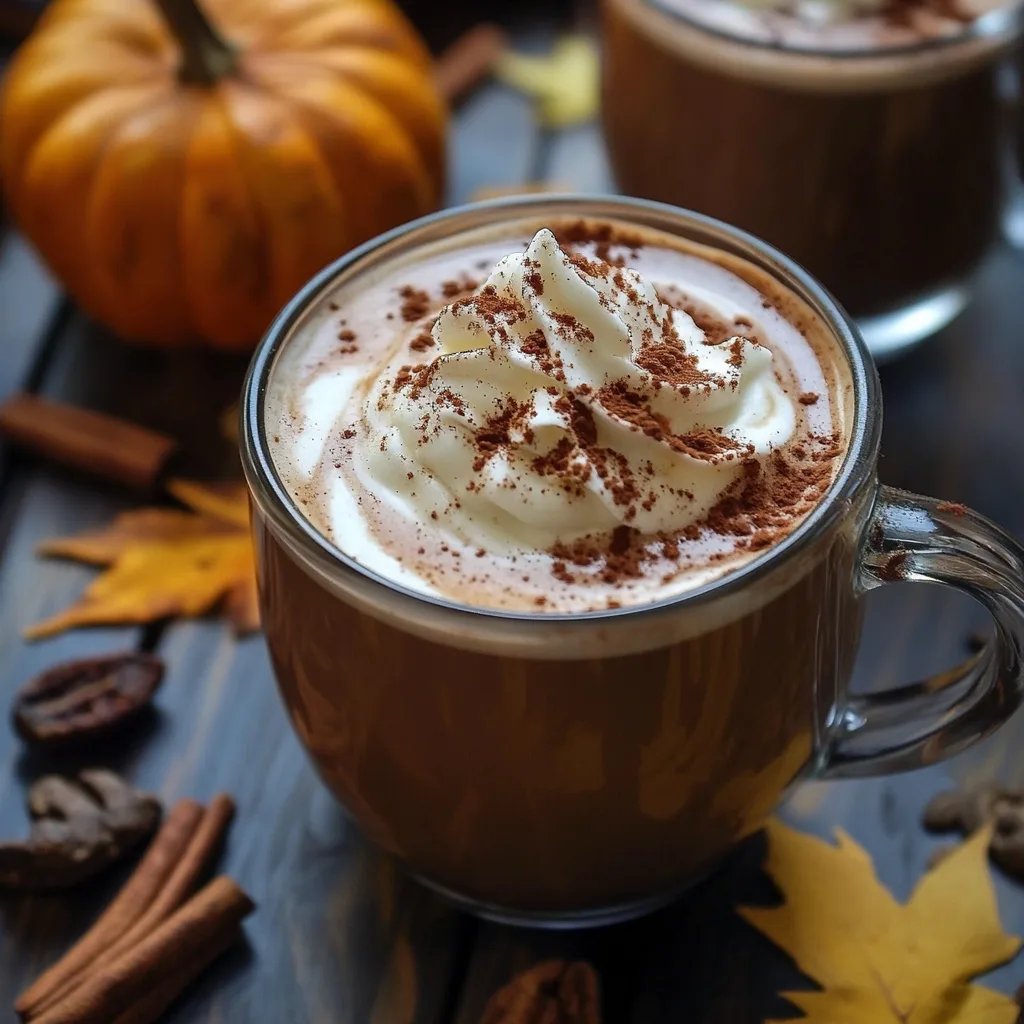 Maple Cinnamon Fall Hot Chocolate