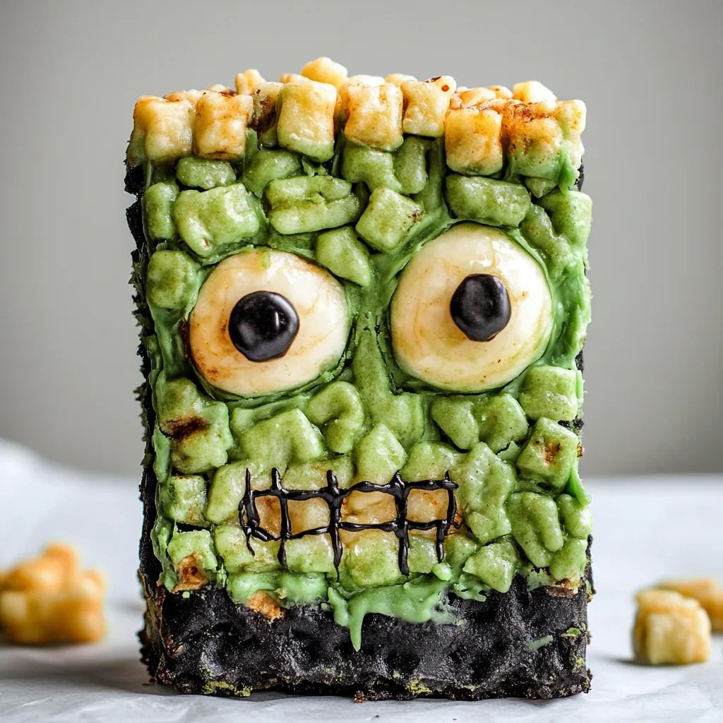 Frankenstein Rice Krispie Treats: An Incredible Ultimate Recipe That’s Spooktacular