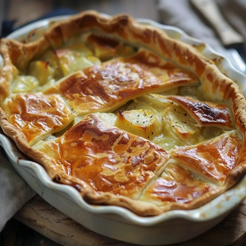 Jamie Oliver Leek and Potato Pie