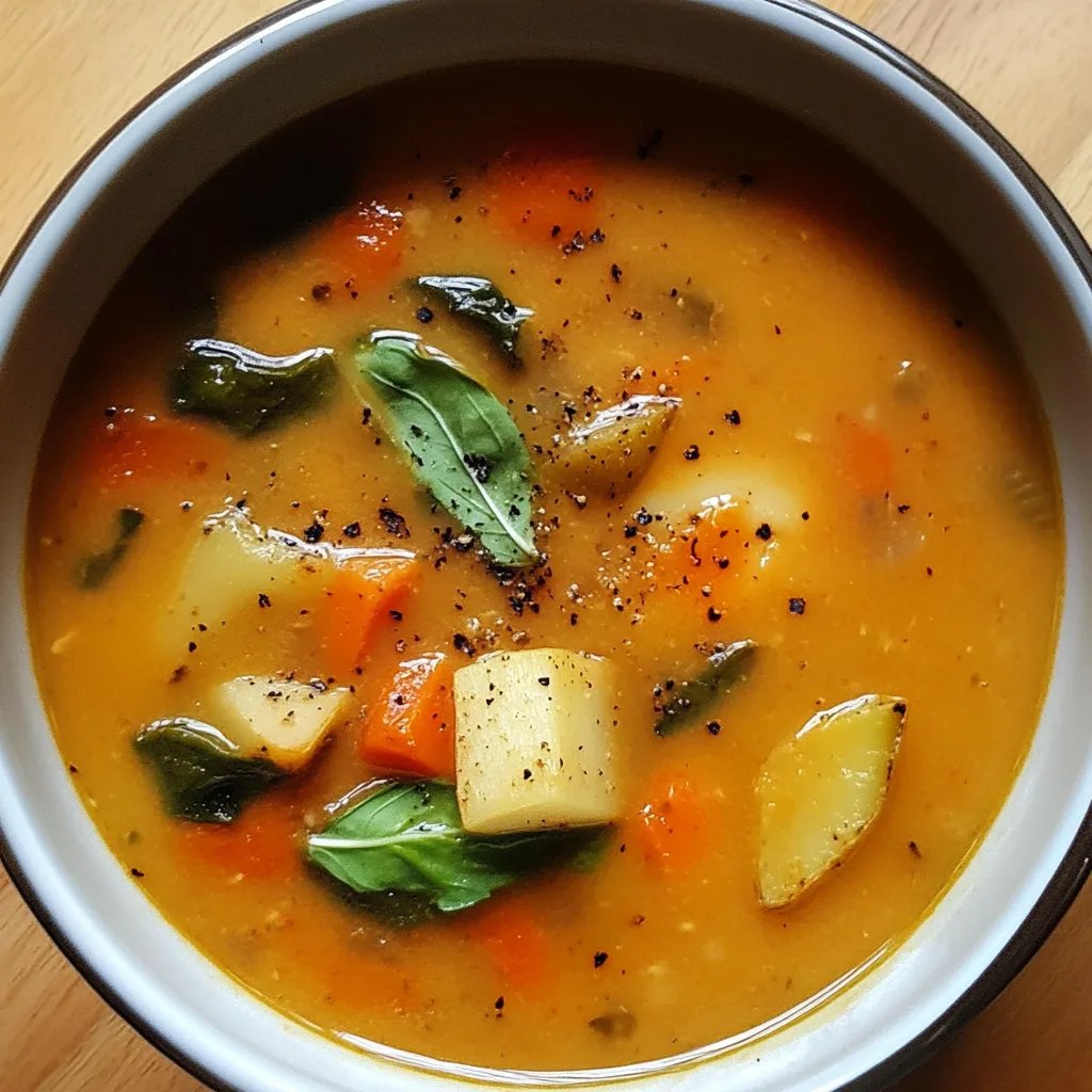 Roasted Veggie Soup