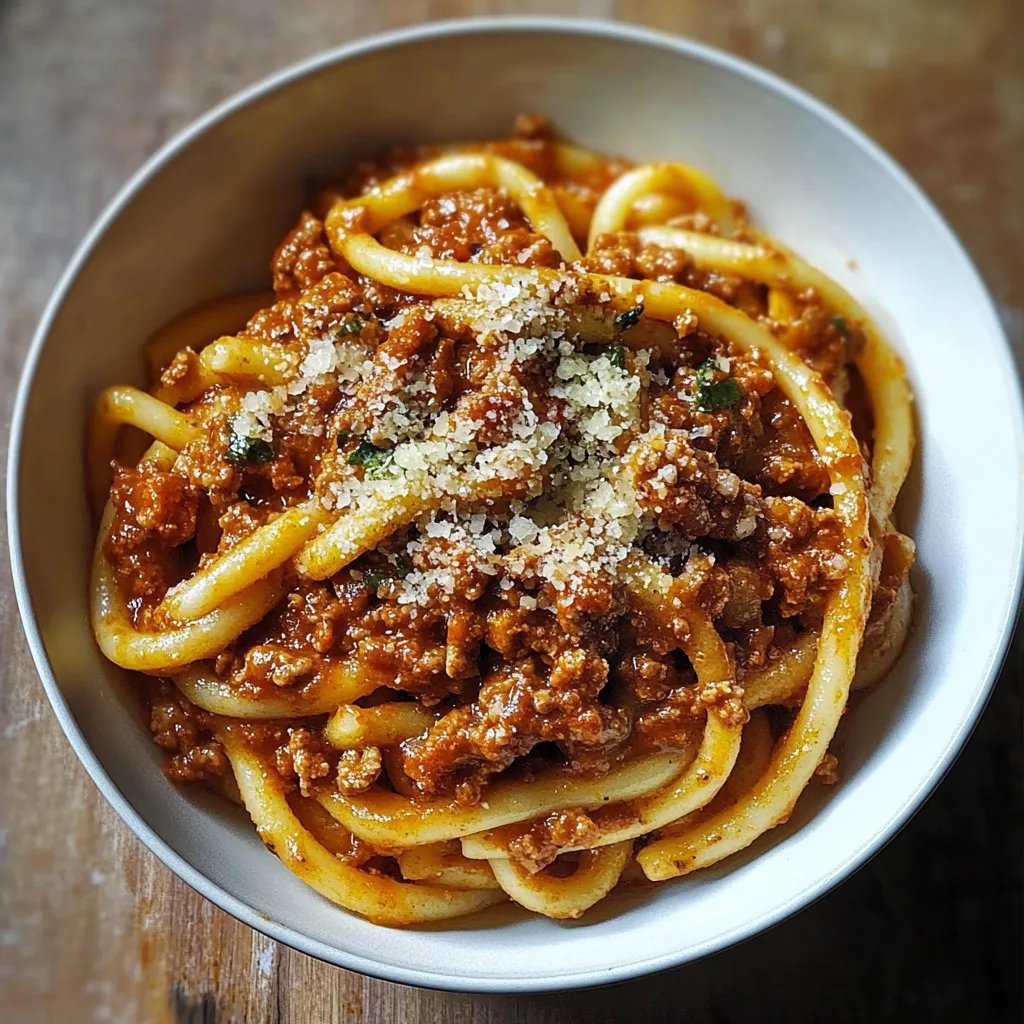 Pumpkin Beef Bolognese