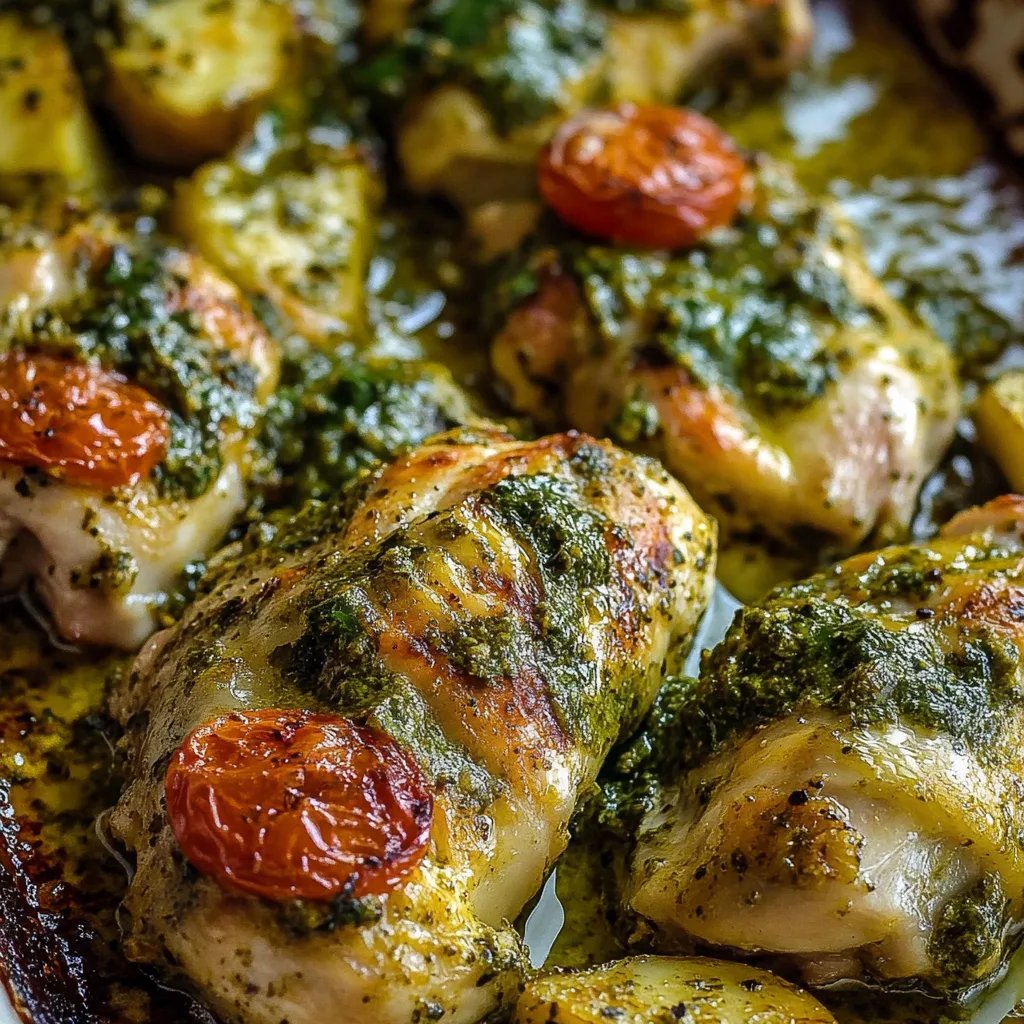 Easy Baked Pesto Chicken: An Amazing Ultimate Recipe